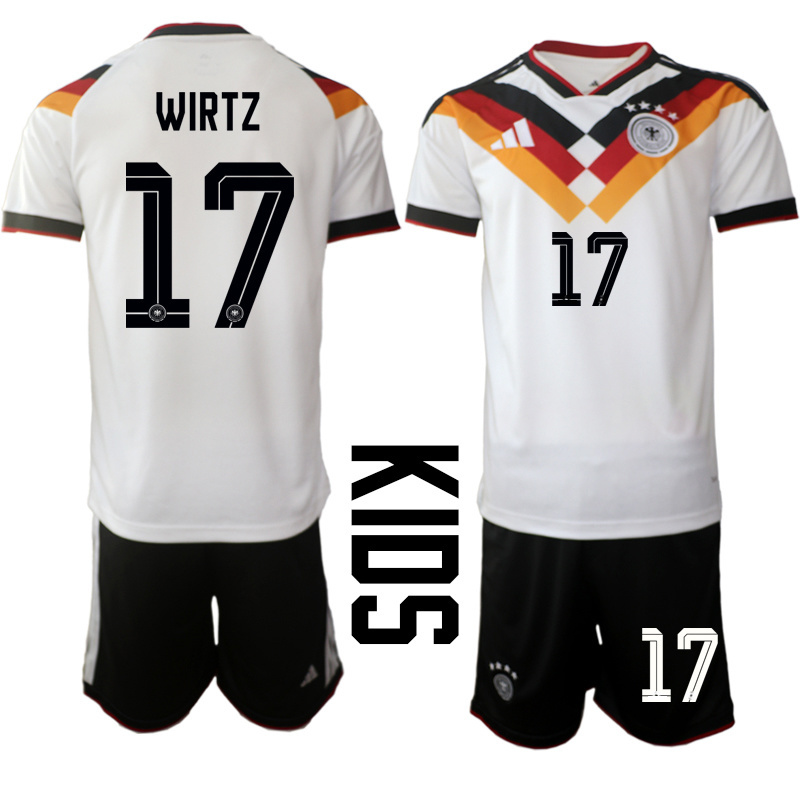 Youth Germany home 010 style 2026 World Cup Soccer jersey->youth soccer jersey->Youth Jersey
